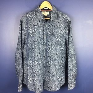 Penguin Heritage Slim Fit Paisley Shirt